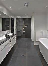Image result for All Grey Bathroom