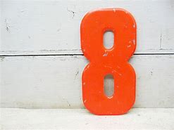 Image result for Number 8 Sign
