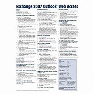 Image result for Microsoft Exchange Cheat Sheet
