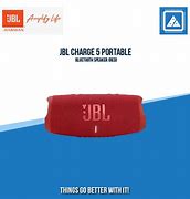 Image result for Portable JBL Charge 5 Red