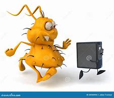 Image result for Computer Bug Cartoon