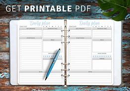 Image result for Daily Task Organizer Notebook