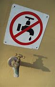 Image result for No More Taking Water Sign