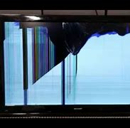 Image result for Broken LED TV Screen