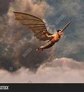 Image result for Winged Person Flying