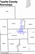 Image result for Fayette County Indiana Township Map