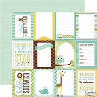 Image result for Printable Baby Boy Scrapbook Pages