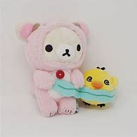 Image result for Pink Otter Rilakkuma Plush