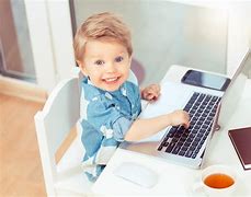 Image result for Baby On Computer