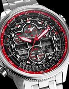 Image result for Citizen Red Arrows Watch in Circular Box