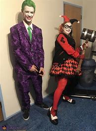 Image result for Joker and Harley Quinn Couple Costumes