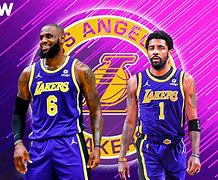 Image result for LeBron and Kyrie Lakers
