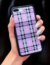 Image result for Lavender Plaid iPhone 11" Case