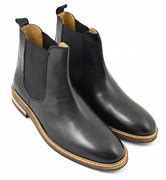 Image result for Black Leather Chelsea Boots Men