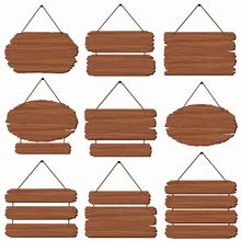 Image result for Hanging Wood Sign Clip Art