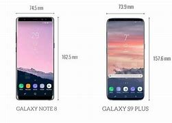 Image result for Note 9 S8 Size