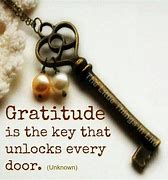 Image result for Gratitude Key