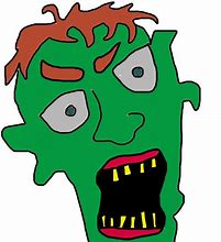 Image result for Halloween Zombie Cartoon