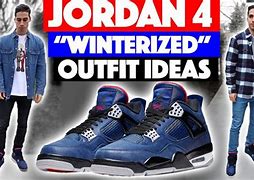 Image result for Jordan 4 Winter Outfits