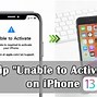 Image result for Unable to Activate Screen On iPhone