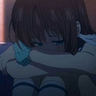 Image result for Crying Anime Aesthetic Girl Icon