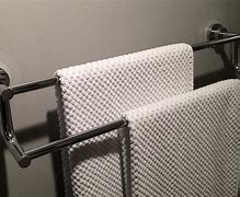 Image result for Double Towel Bar Height