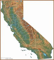 Image result for California Map for Kids Relief