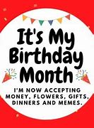 Image result for Birthday Month Meme Printable