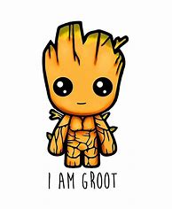 Image result for Baby Groot Artwork