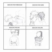 Image result for Naruto Kiss Sasuke Meme