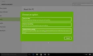 Image result for Factory Reset Options