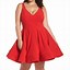 Image result for Red Plus Size Outfits