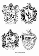 Image result for Harry Potter Crest Coloring Pages
