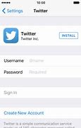Image result for A Picture of Installing Twitter On a iPhone