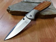 Image result for Wood Pocket Knives