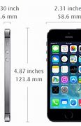 Image result for iPhone 5S Length