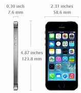 Image result for iPhone 5C Screen Size