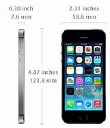 Image result for iPhone 5S Size Comparison