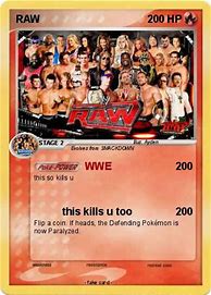 Image result for WWE Pokemon Card