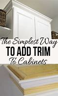 Image result for Kitchen Cabinets with Trim DIY