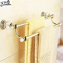 Image result for Stacked Bathroom Towel Bars