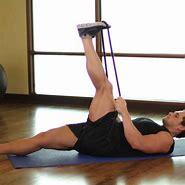 Image result for Hamstring Exercises with Resistance Bands