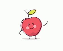 Image result for Funny Apple Clip Art