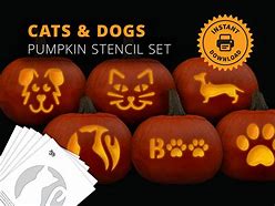 Image result for Animal Pumpkin Stencils