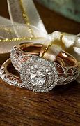 Image result for Unique Rose Gold Wedding Rings