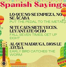 Image result for What Are Some Funny Spanish Sayings