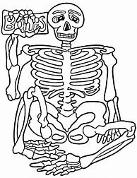 Image result for Free Printable Skeleton