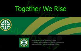 Image result for Together We Rise Emblem