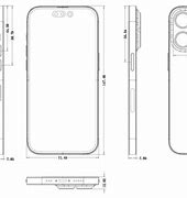 Image result for Blueprint of iPhone 14 Pro