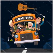 Image result for Party Bus Cartoon